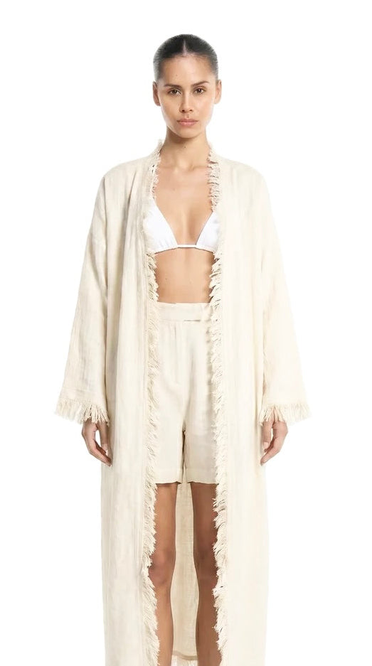 Off White Kimono/ Dress