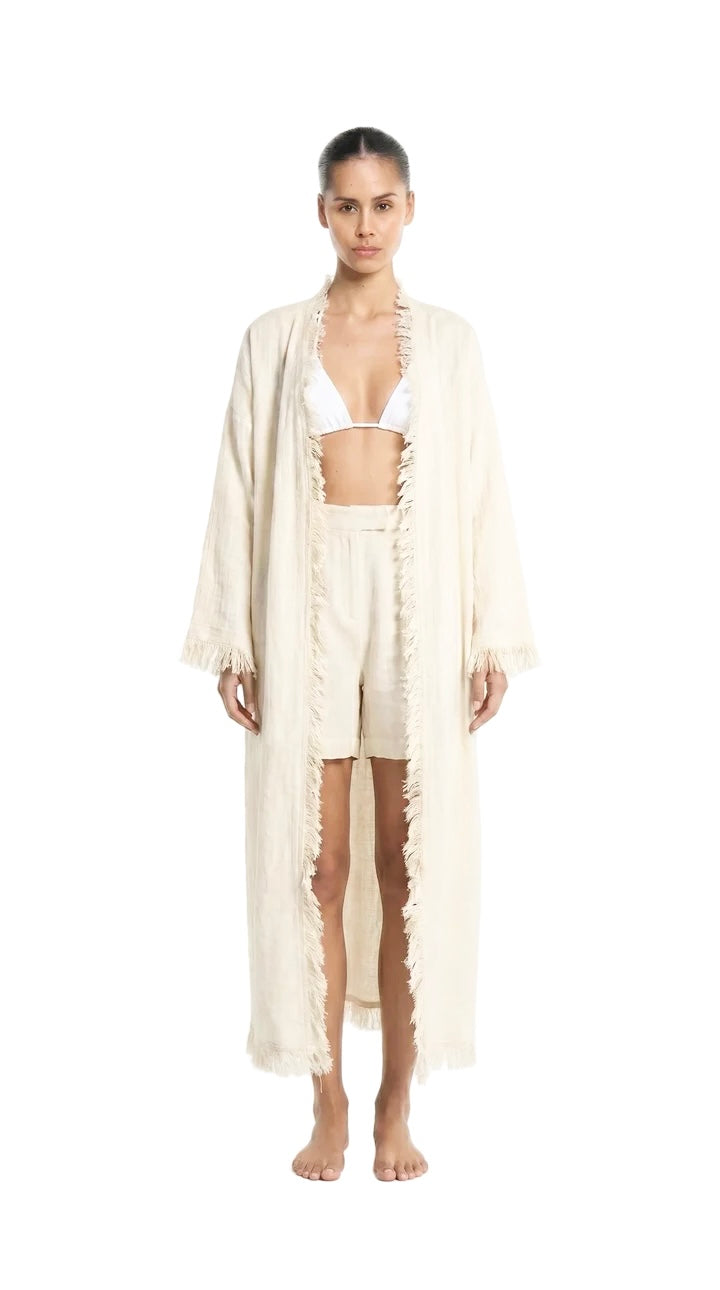 Off White Kimono/ Dress