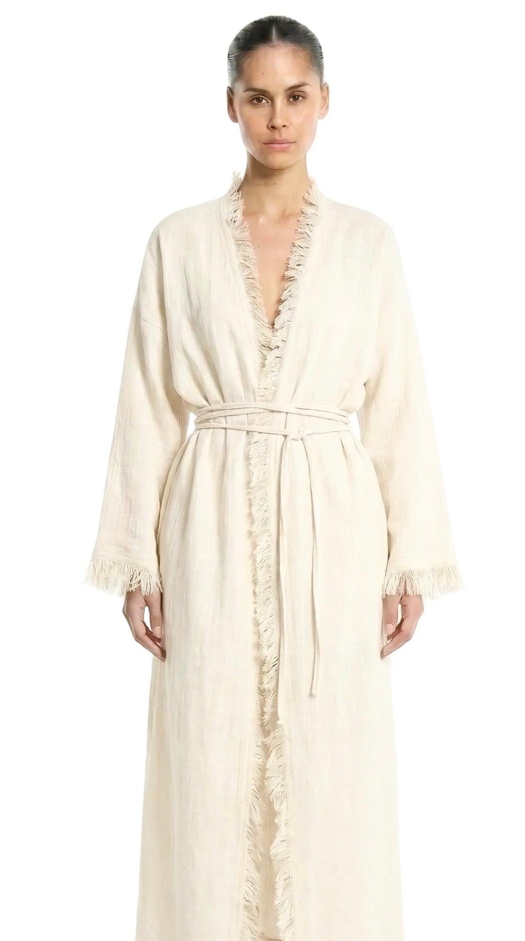 Off White Kimono/ Dress