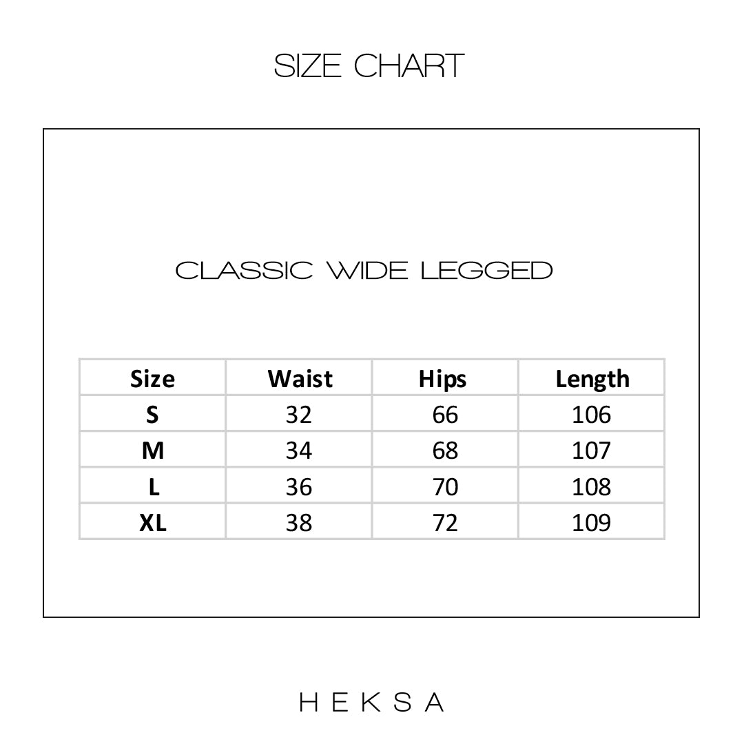 Silk Wide Legged Pants