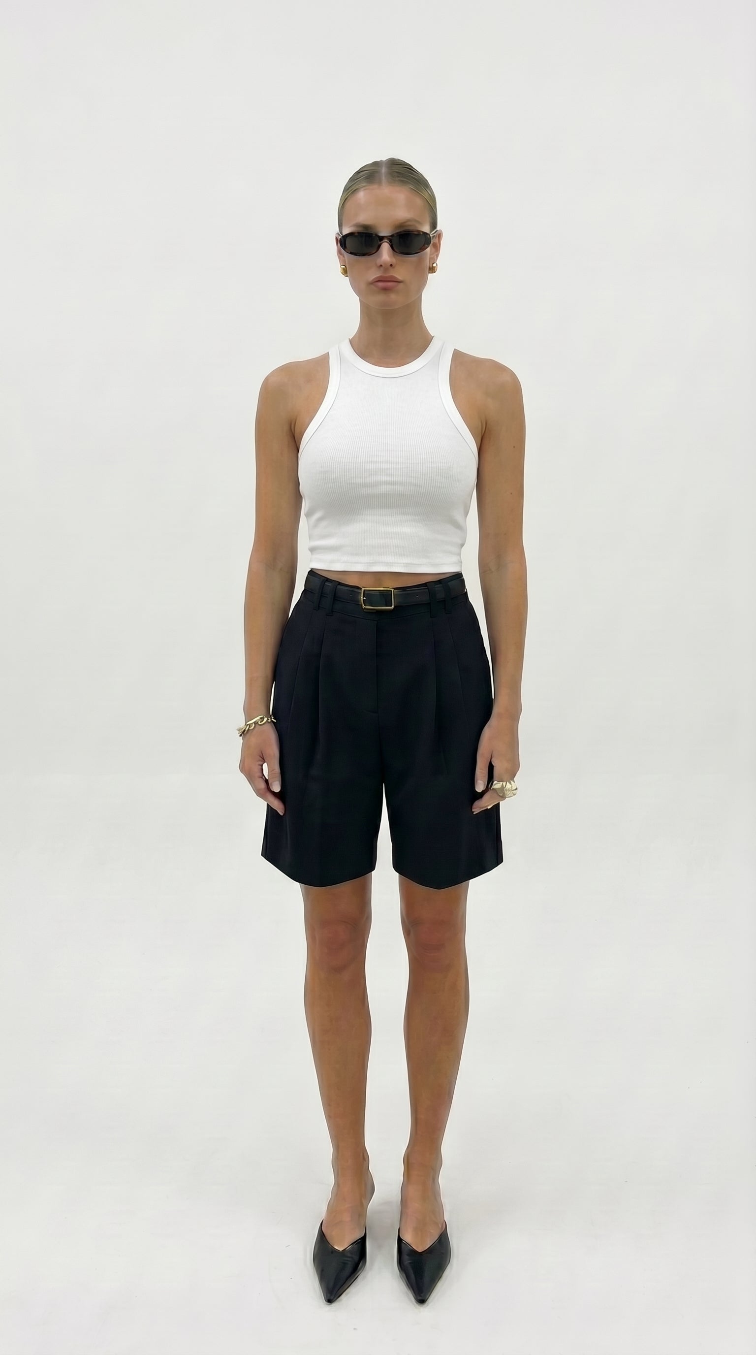 Double layered Halter Tops