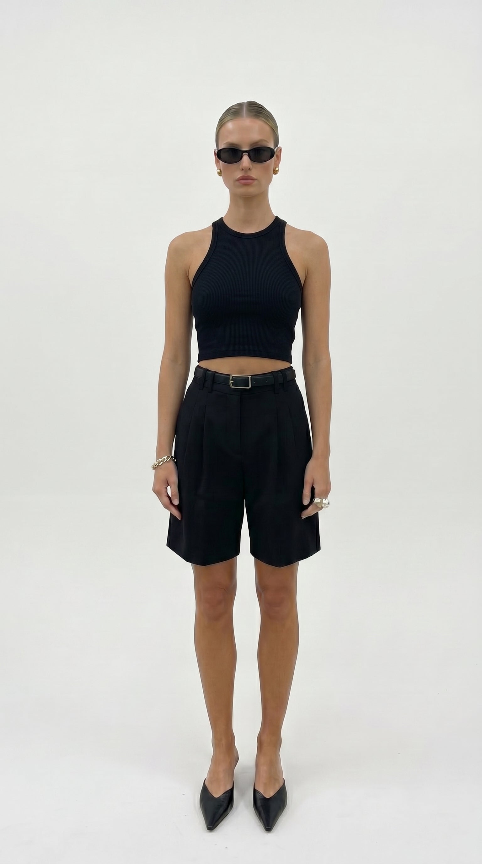 Double layered Halter Tops
